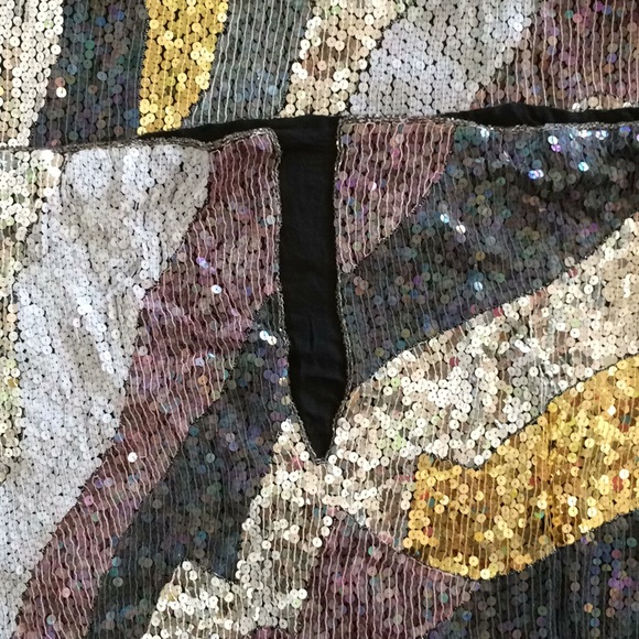 Jean for Joseph Le Bob sequin dress multi color - Picture 6 of 8